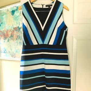 Banana Replublic Blue Strip dress